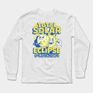 Total Solar Eclipse 2024 Long Sleeve T-Shirt